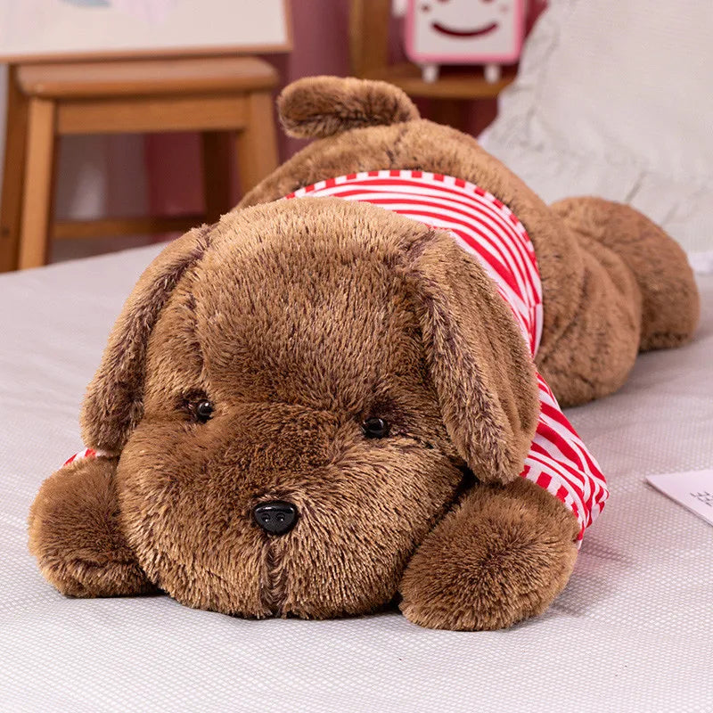 Giant Dog Plush Pillow – Soft Stuffed Animal Body Cushion