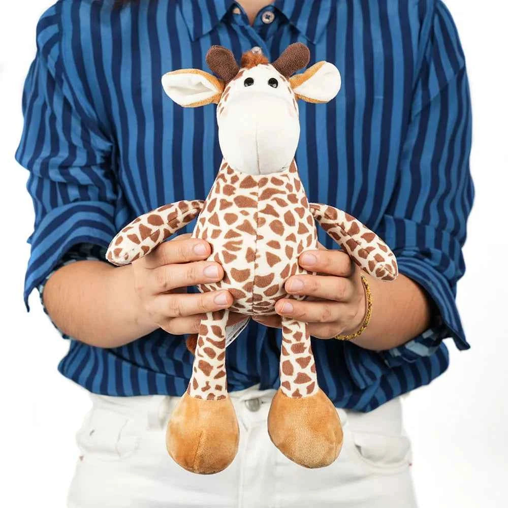 Giraffe Stuffed Animal, 12” Baby Deer Plush Toy, Cute Plushies Gift for Kids Boys Girls Baby Shower, Kids Christmas Gifts