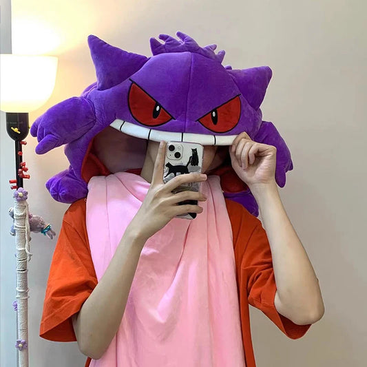 Ghost Monster Plush Nap Blanket Pillow – Cartoon Anime Plush Cushion