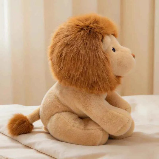 Kawaii Lion Plush Toy – Soft Cartoon Stuffed Animal Doll
