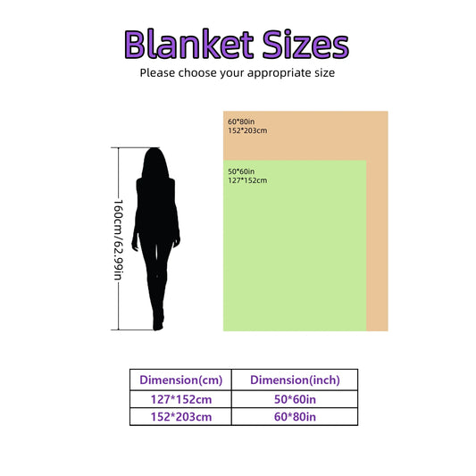 Cool & Comfortable Knit Throw Blanket for Relaxation - Modern Cartoon Pattern (3 LBS)