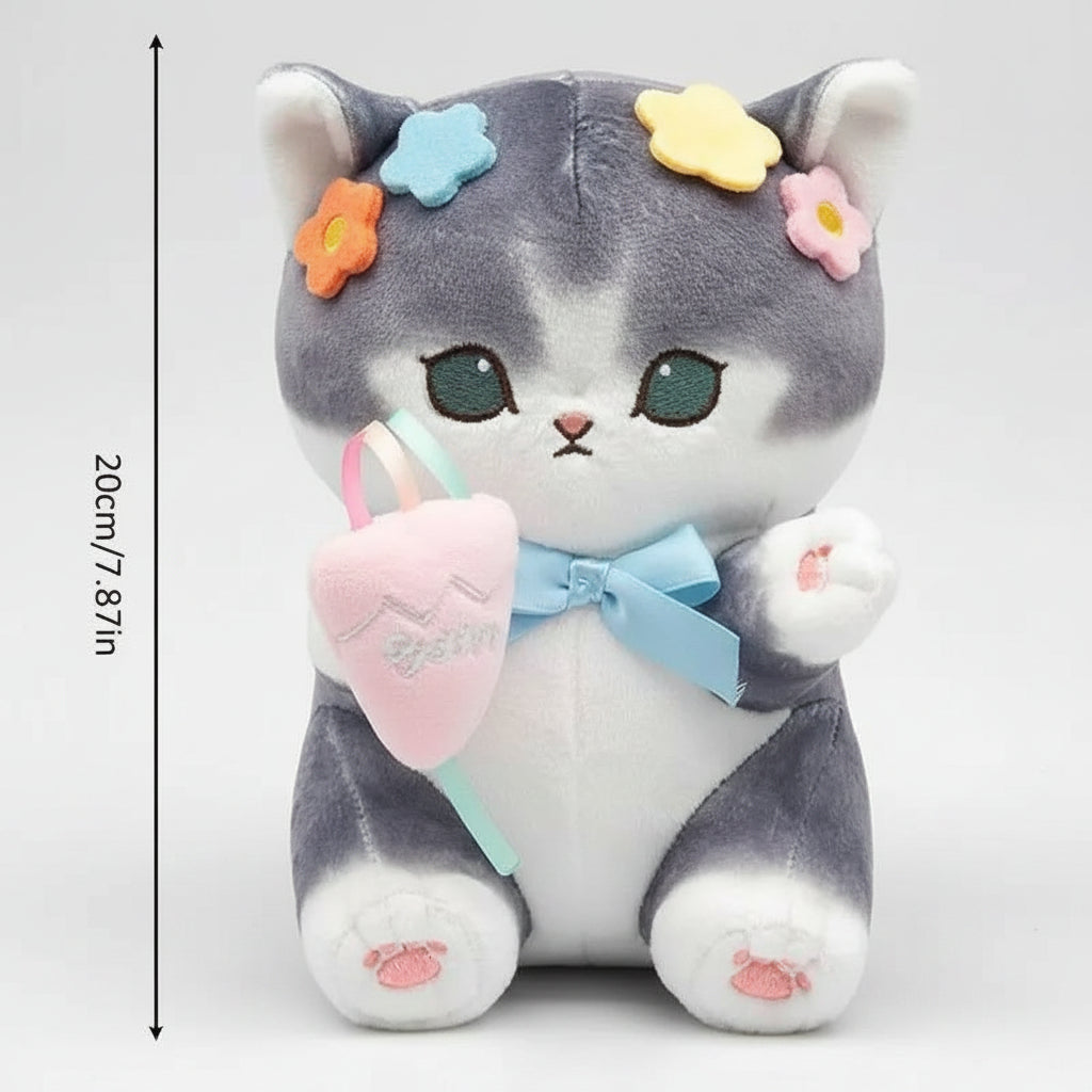 Mofusand Cat Plush Doll Cosplay Animal Stuffed Toy - Cute Children Gift (Approx. 8 Inches)