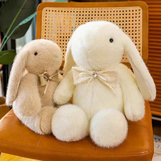 35CM Cute Rabbit Plush Toy Pink Plush Soft Comfortable Doll Pillow/Cushion Suitable For Room Decoration Girl Birthday Gift