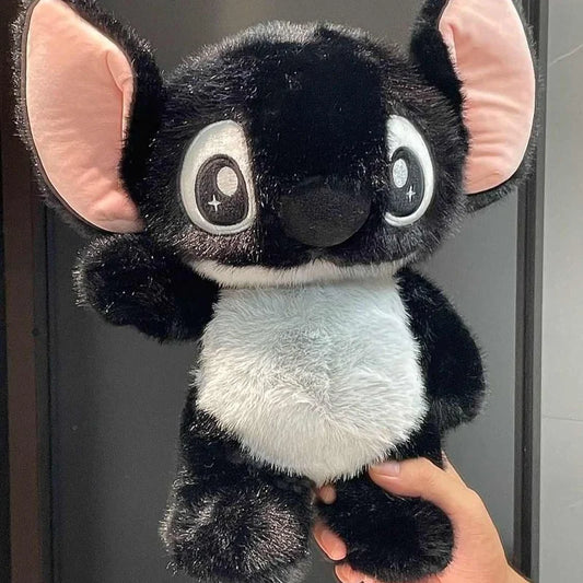 Black Space Creature Plush Doll – Soft Cartoon Sleep Companion Toy