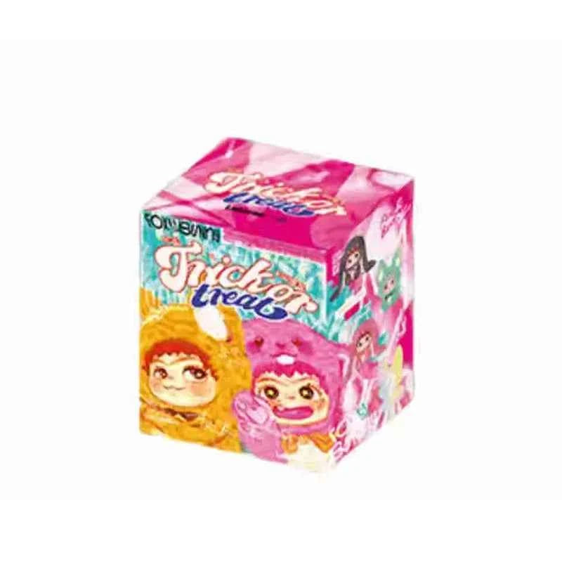 Wakuku Fox & Bunny Trick-or-Treat Blind Box - Surprise Bag Toy, Cute Action Figures, Anime Dolls, Keychain Collectibles