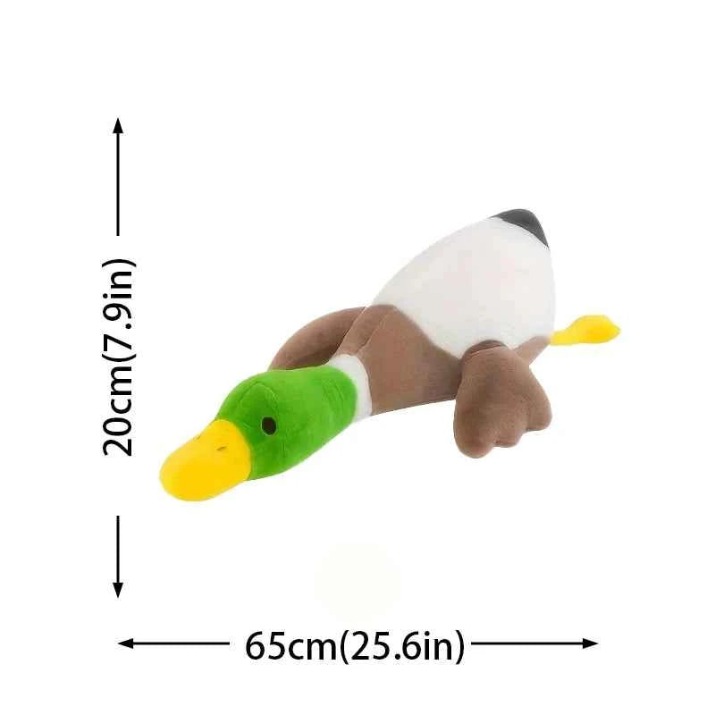 Duck Plush Toys Fluffy Sleep Pillow Cute Animal Stuffed Mat