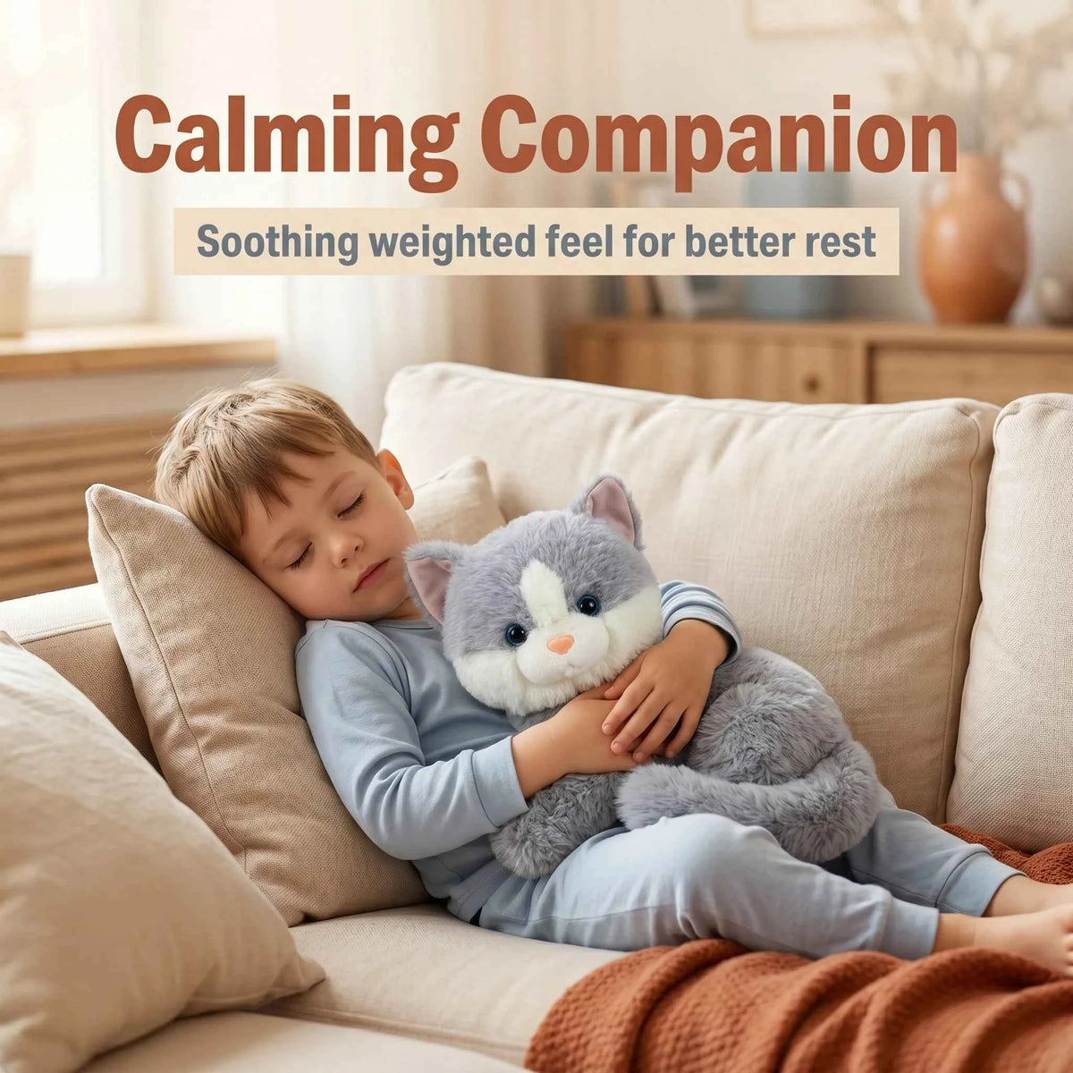 30/65CM Long Arm Weighted Series Panda Koala Dinosaur Tree Lazy Bear Plush Doll Cute Cartoon Animal Lying Doll Party Gift