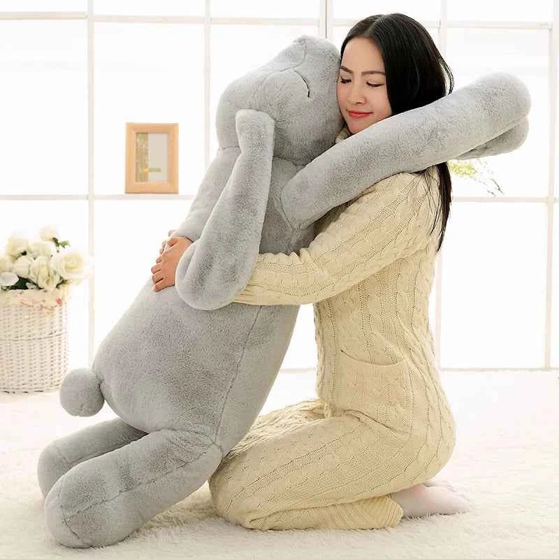cute kawaii bunny body pillow plush