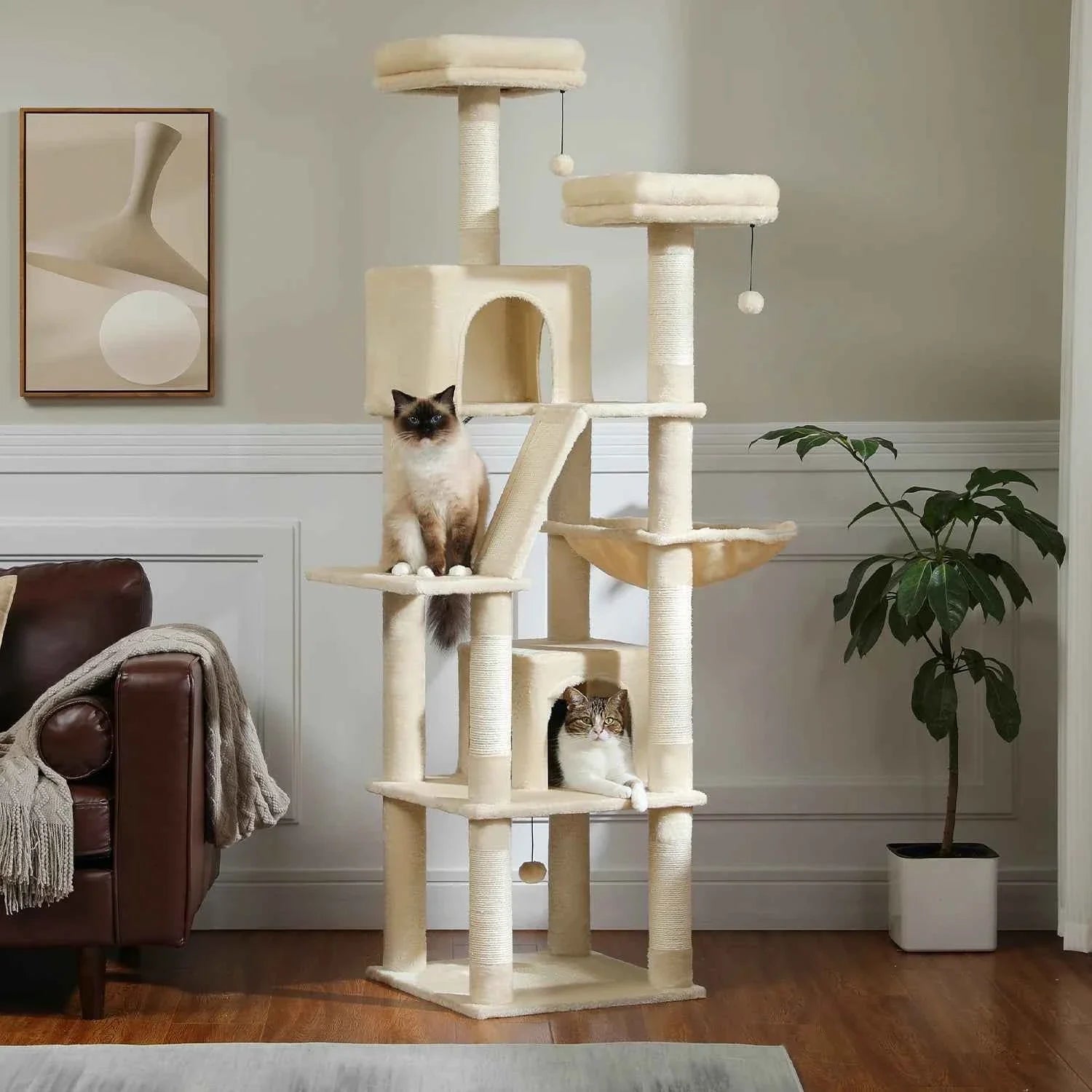 aesthetic cat tree modern cat furniture