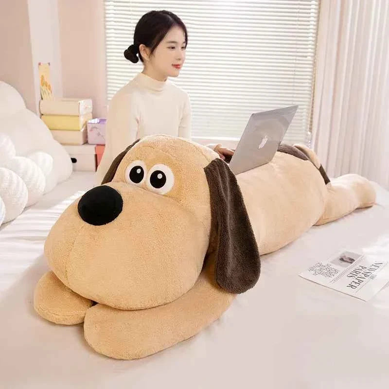 cute long plush body pillows