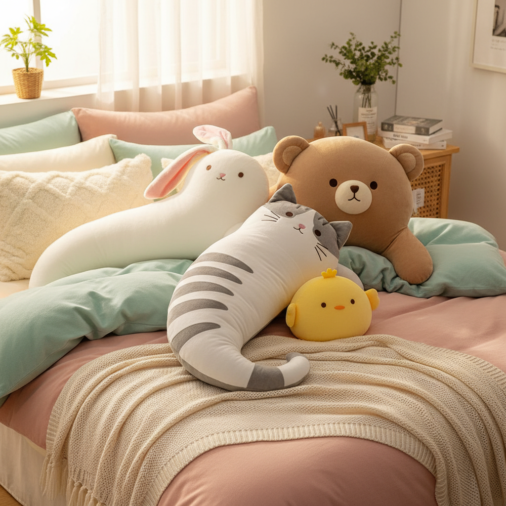 Animal Body Pillows Collection