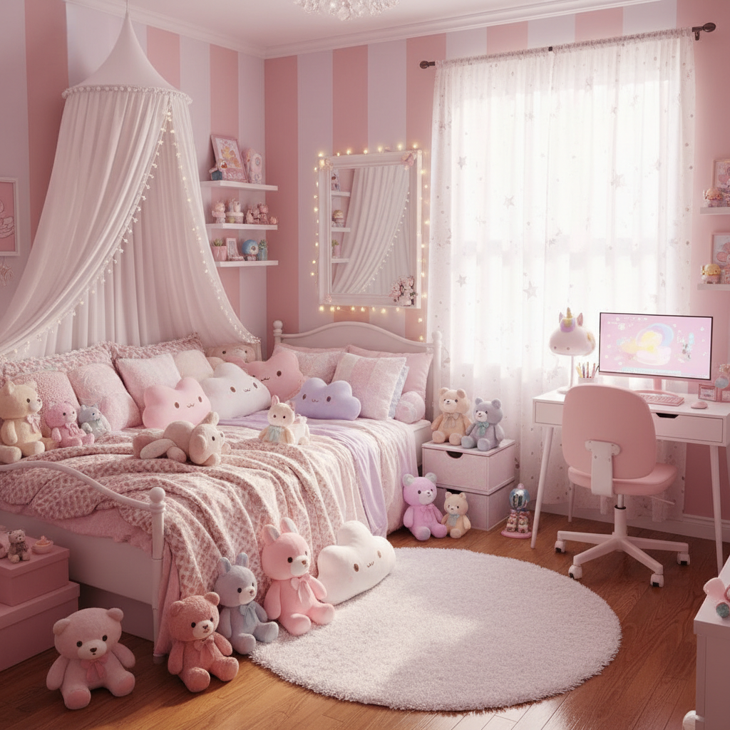 Cozy Kawaii Bedroom Collection
