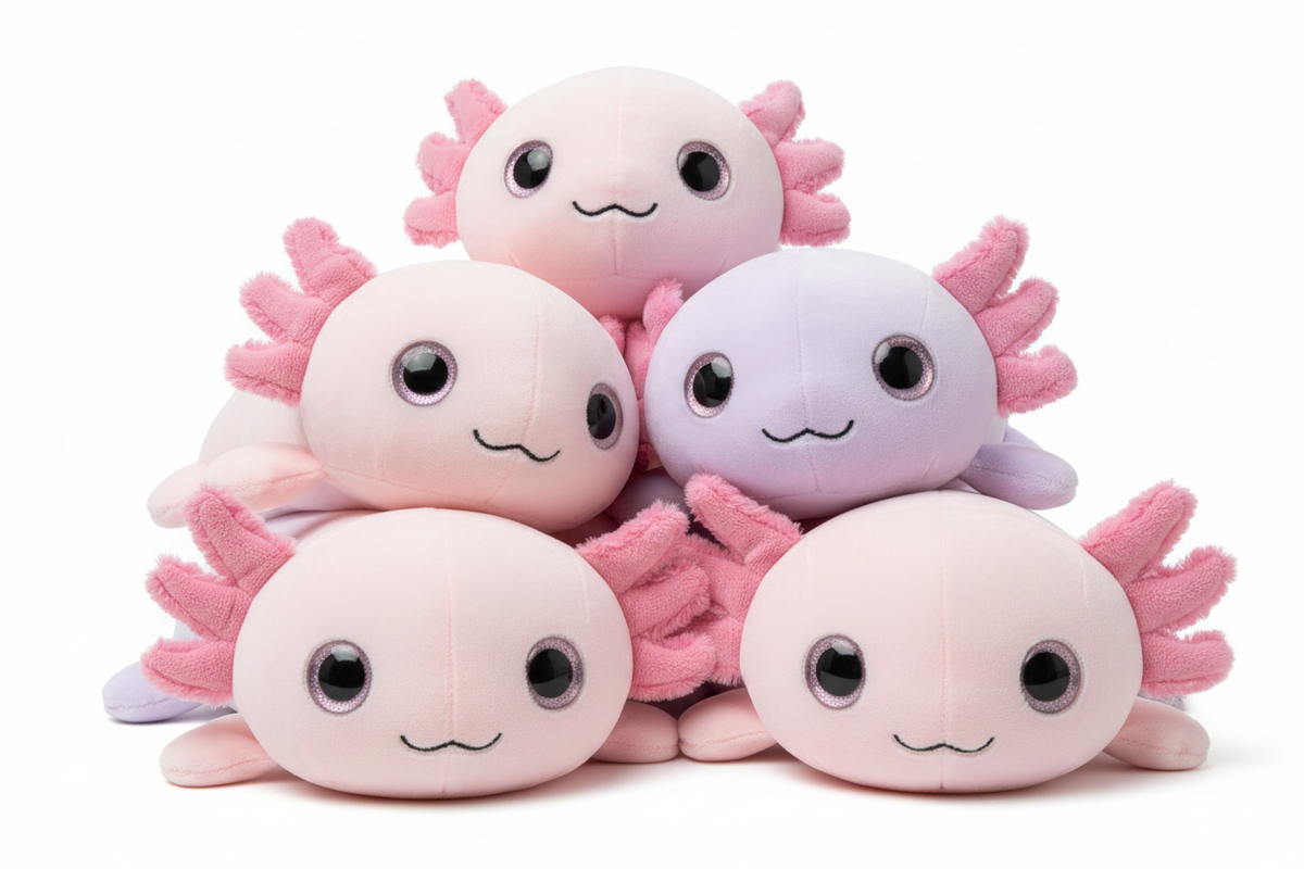Cute Axolotl Plush Toys - Cozy Kawaii