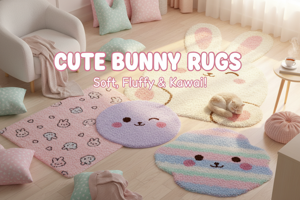 Cute Bunny Rugs Collection