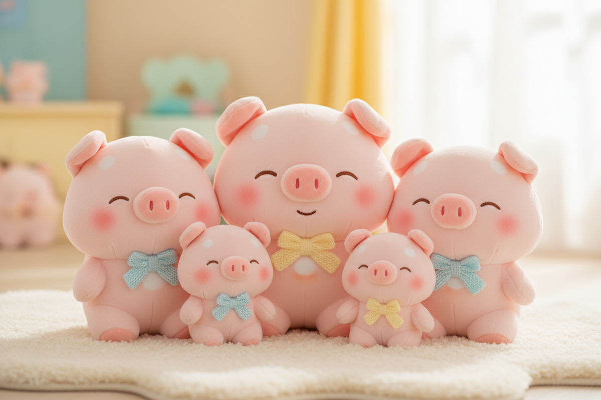 Cute Pig Plush Toys