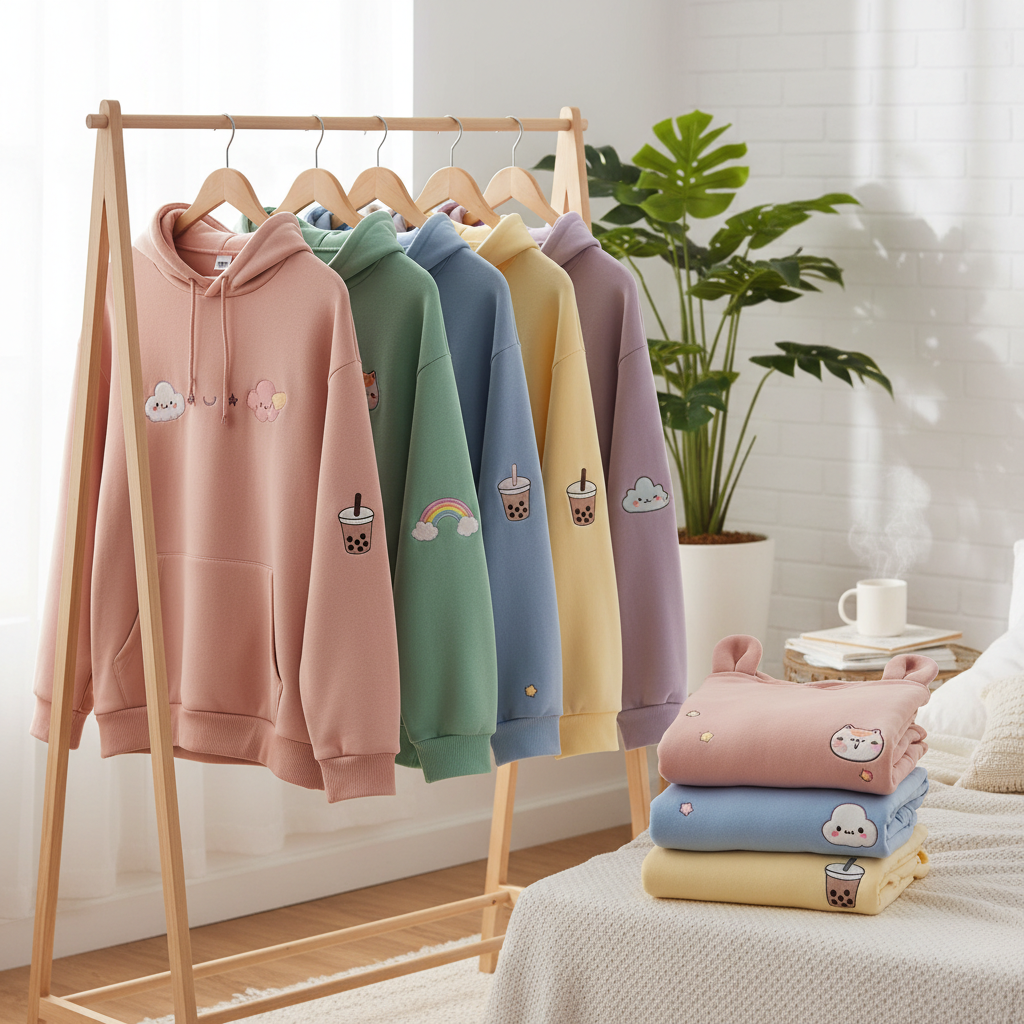 Hoodie Collection - Cozy Kawaii