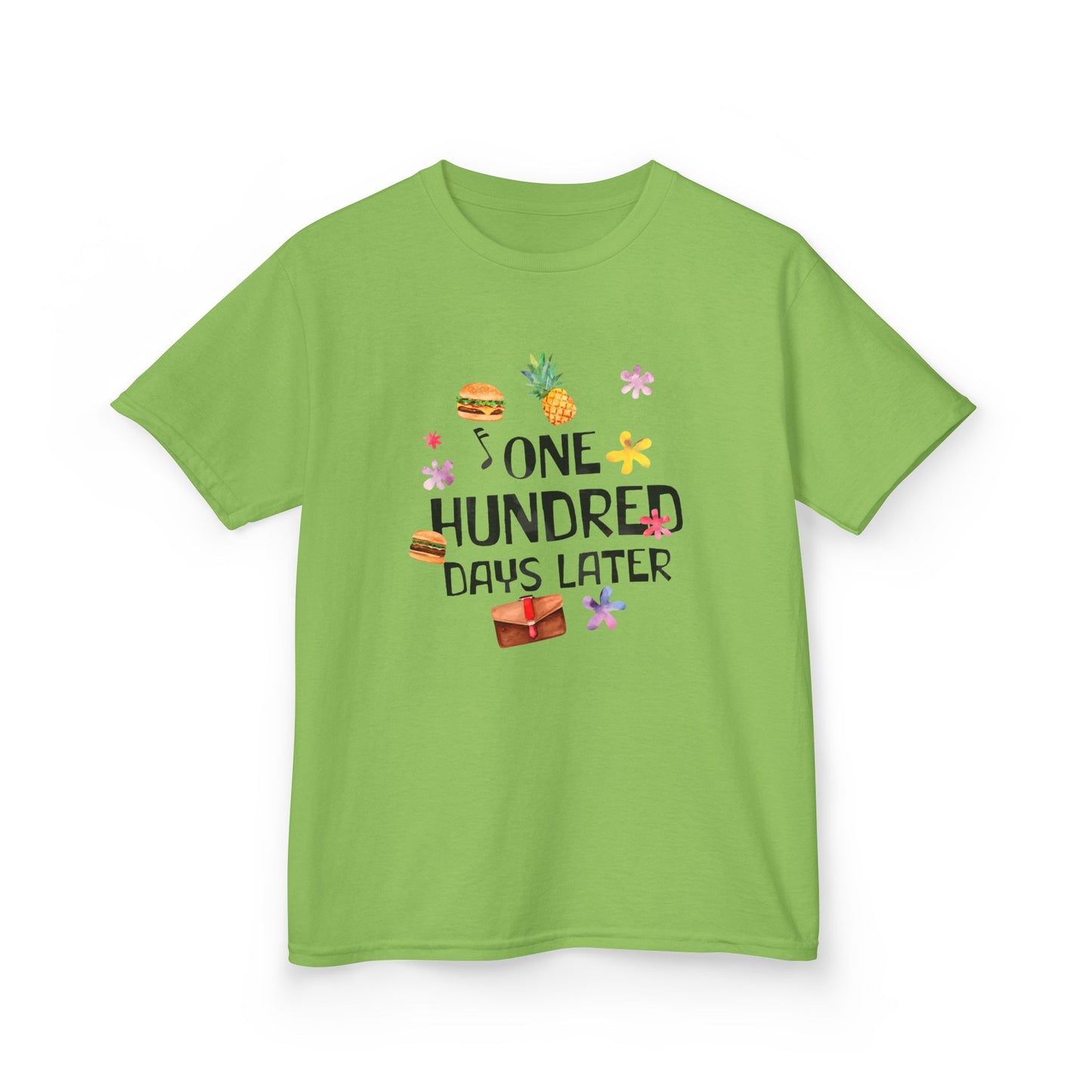 Kids Fun Graphic Tee, Cute Kids Shirt, Playful Tee for Boys and Girls, Birthday Gift, Summer Shirt, Holiday Wear Lime