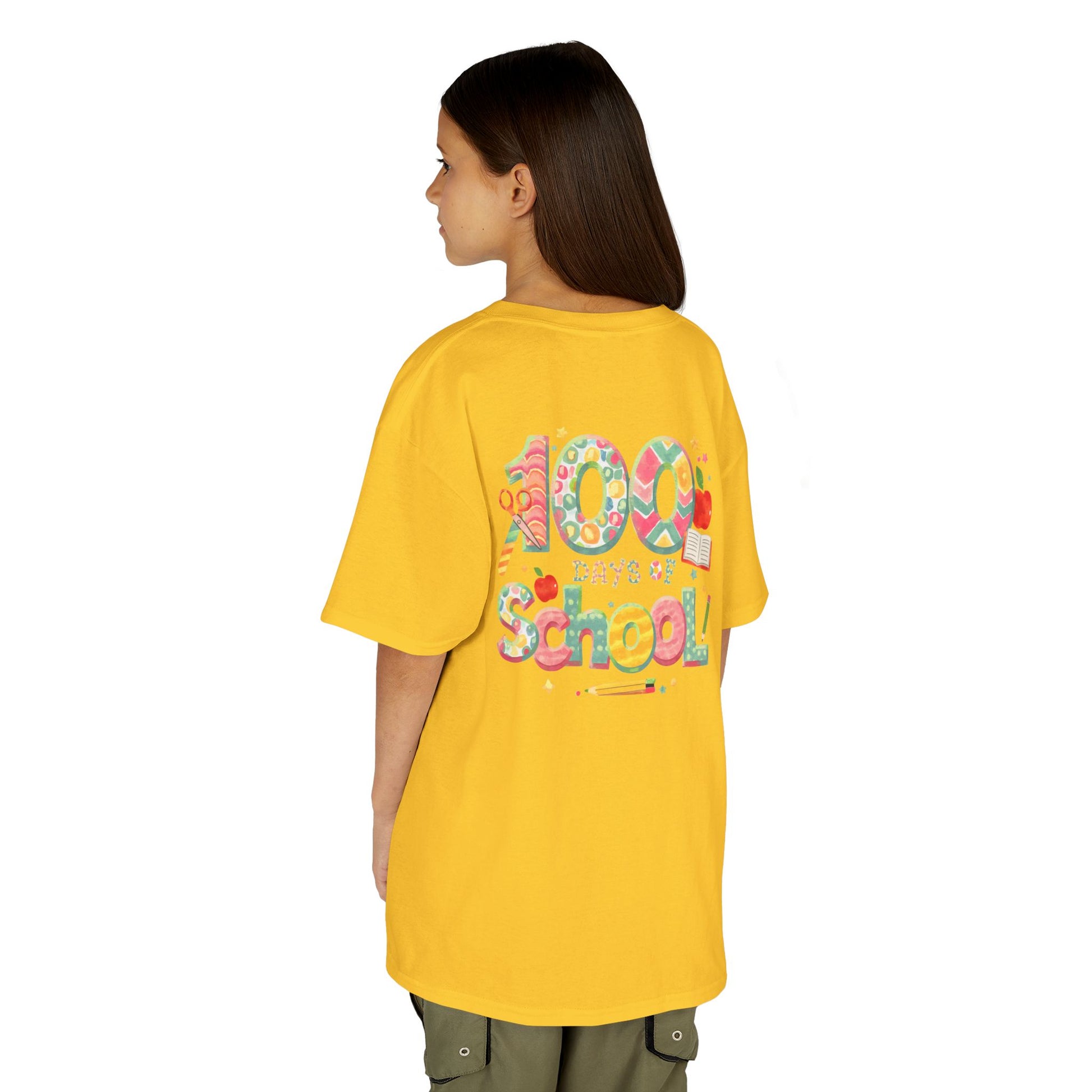 Kids School Celebration Tee - 100 Days of School, Class Shirt, Back to School Outfit, Fun Teacher Gift, Kids Education Apparel
