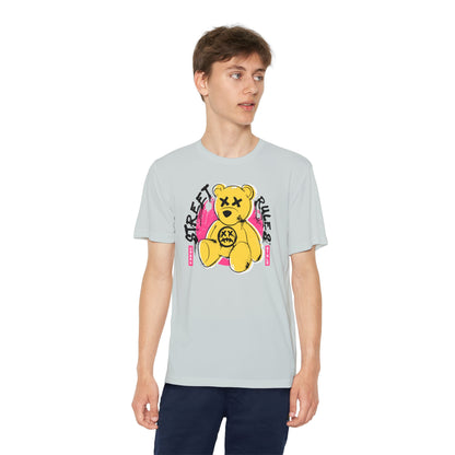 Street Bear Youth Tee - Trendy Graphic T-Shirt, Kids' Casual Wear, Birthday Gift, Streetwear Style, Cool Summer Shirt