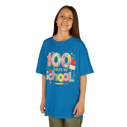 Kids School Celebration Tee - 100 Days of School, Class Shirt, Back to School Outfit, Fun Teacher Gift, Kids Education Apparel