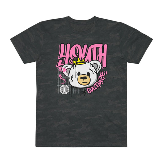 Urban Youth Culture Tee - Graphic T-Shirt, Streetwear Apparel, Trendy Shirt, Casual Wear, Hip-Hop Fashion Storm Camo