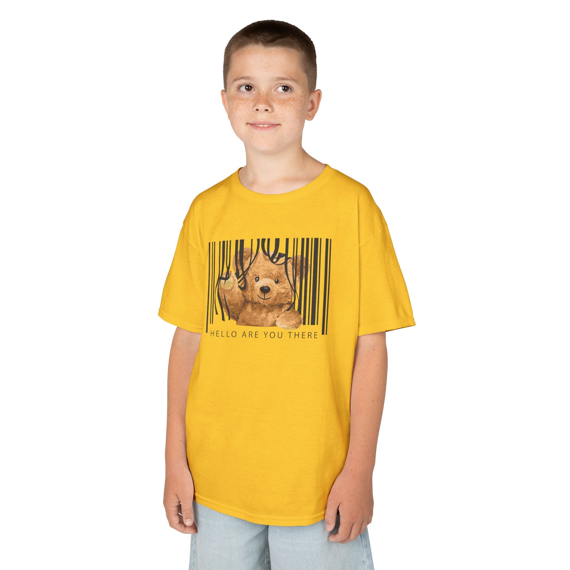 Kids Animal Graphic Tee, Cute Bear Shirt, Fun Kids Apparel, Perfect for Playdates, Birthday Gift, Animal Lover Gift