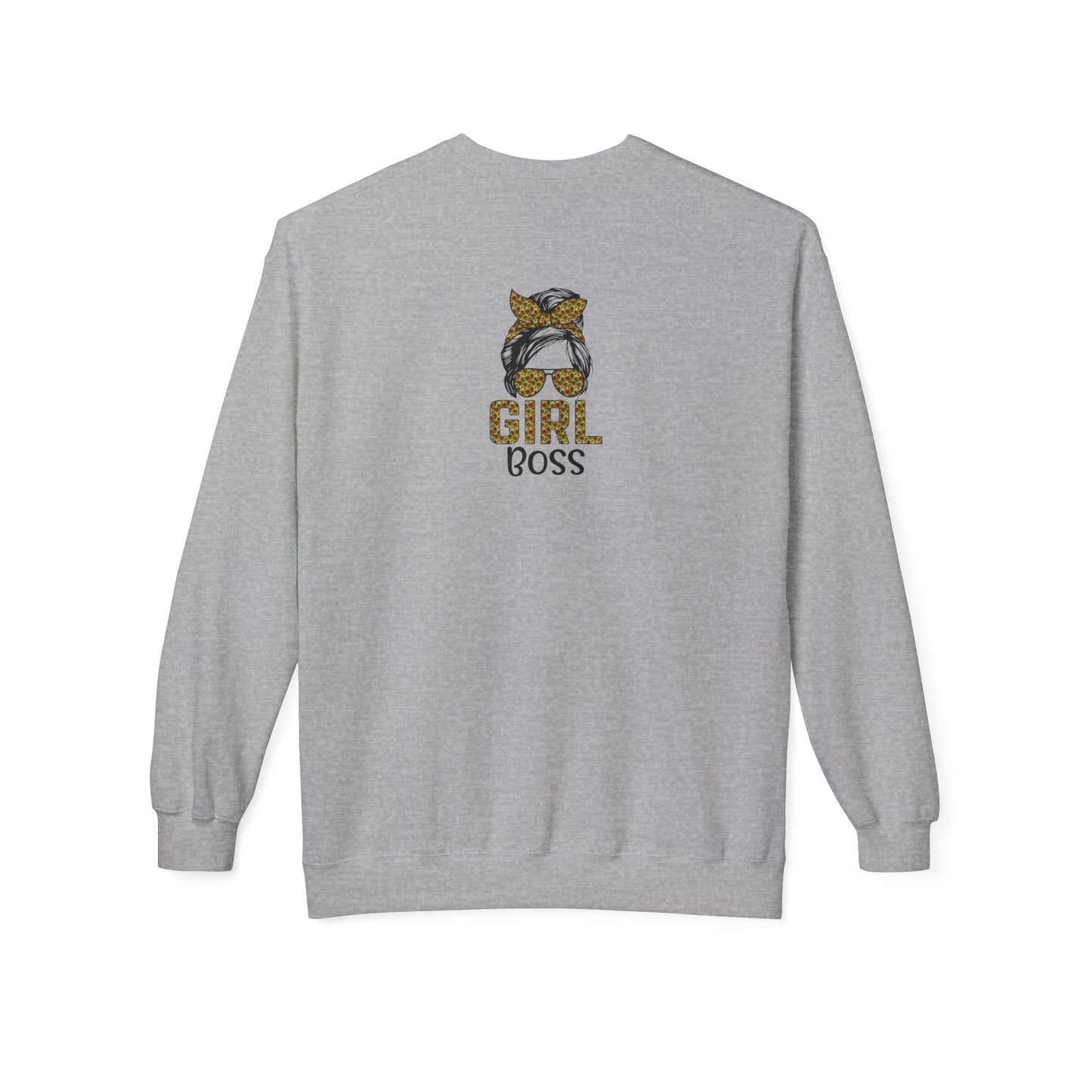 Empowerment Crewneck Sweatshirt, Girl Boss Sweatshirt, Women's Fashion, Cozy Style, Motivational Gift, Casual Wear