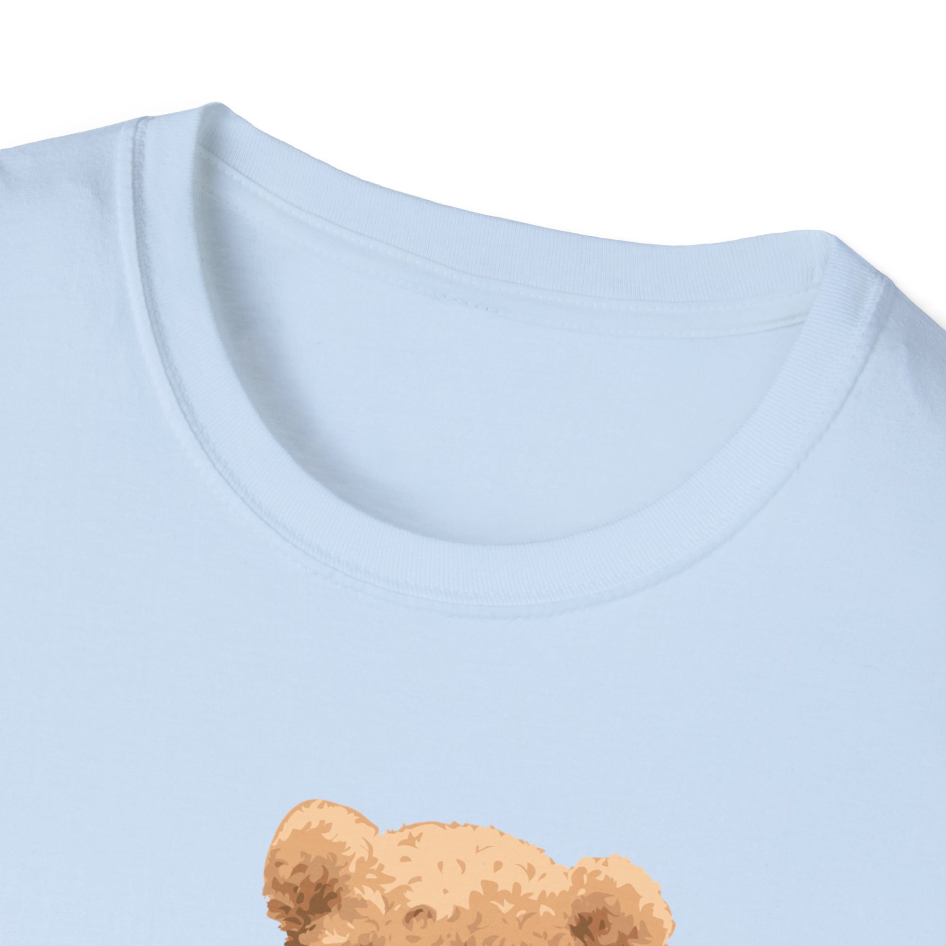 Street King Bear Unisex T-Shirt - Fun Vintage Style Tee, Casual Wear, Gift for Kids & Teens, Birthday Present, Streetwear Outfit