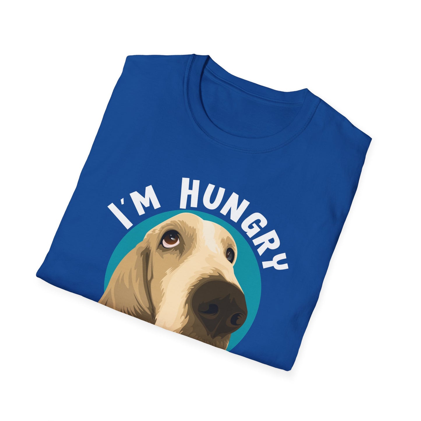 Hungry Boss Dog T-Shirt, Unisex Pet Lover Tee, Funny Animal Shirt, Gift for Dog Owners, Casual Style for Dog Lovers