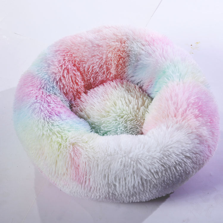 Plush pet nest Multicolor