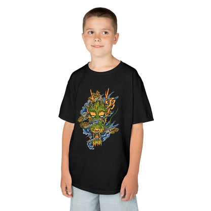 Whimsical Kids Tee with Cool Monster Design | Comfortable Cotton T-Shirt, Perfect for Play, Gifts, Parties, Everyday Wear Black