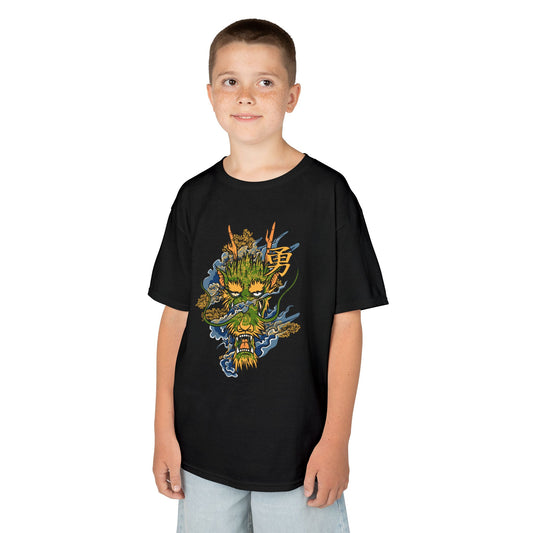 Whimsical Kids Tee with Cool Monster Design | Comfortable Cotton T-Shirt, Perfect for Play, Gifts, Parties, Everyday Wear Black