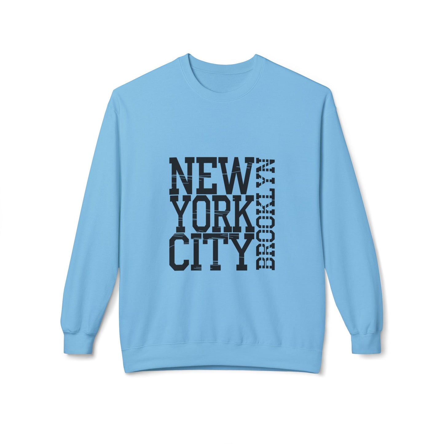 New York City Graphic Sweatshirt - Cozy Unisex Crewneck, Streetwear Style, Gift for NYC Lovers, Casual Wear, Travel Souvenir