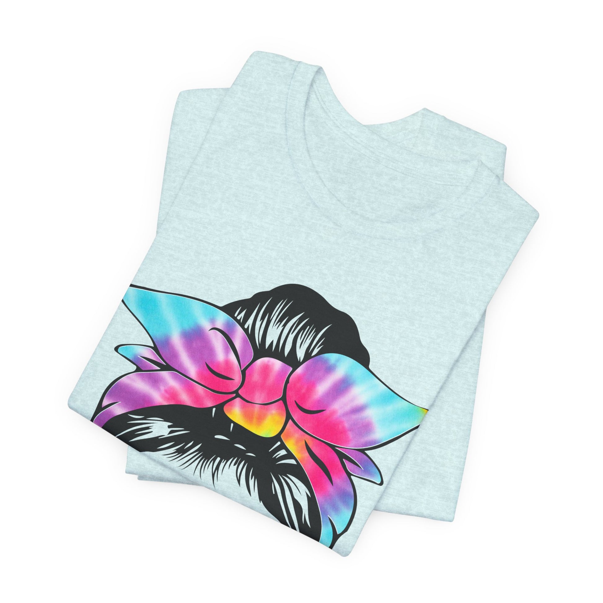 Girl Power Tie-Dye Tee, Unisex Short Sleeve Shirt, Feminist Apparel, Gift for Her, Casual Everyday Wear, Birthday Present