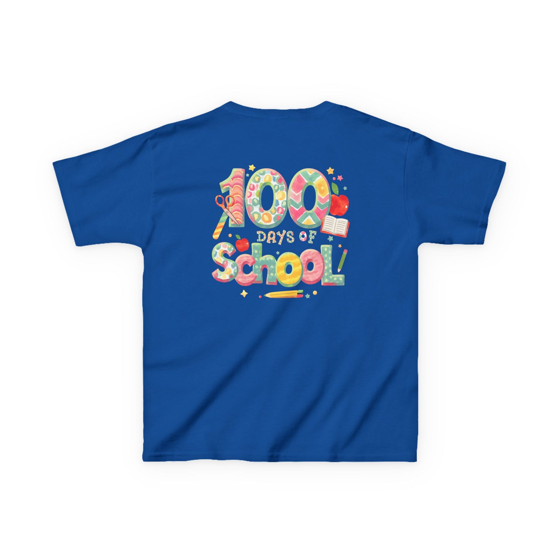Kids School Celebration Tee - 100 Days of School, Class Shirt, Back to School Outfit, Fun Teacher Gift, Kids Education Apparel