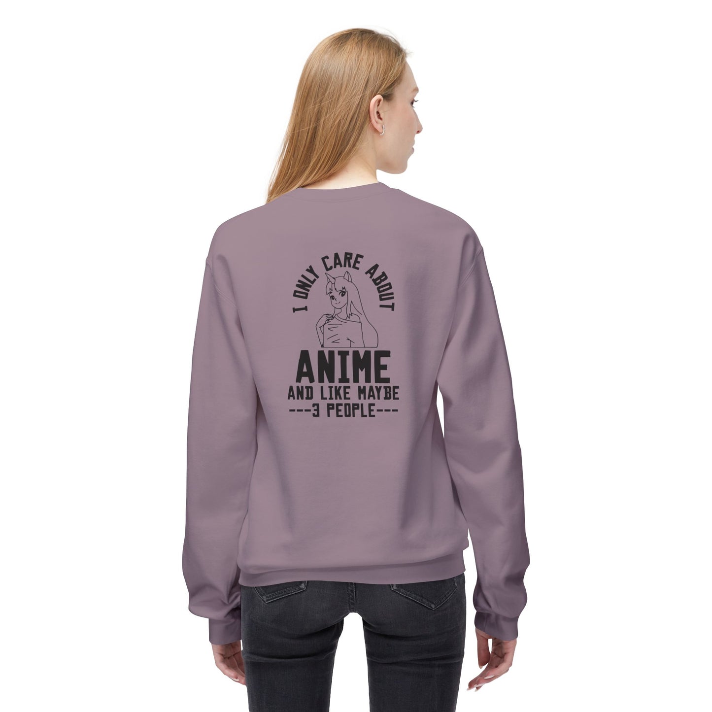 Anime Lover Crewneck Sweatshirt - Perfect for Gift, Casual Wear, Cosplay, Anime Events, Pop Culture Enthusiasts