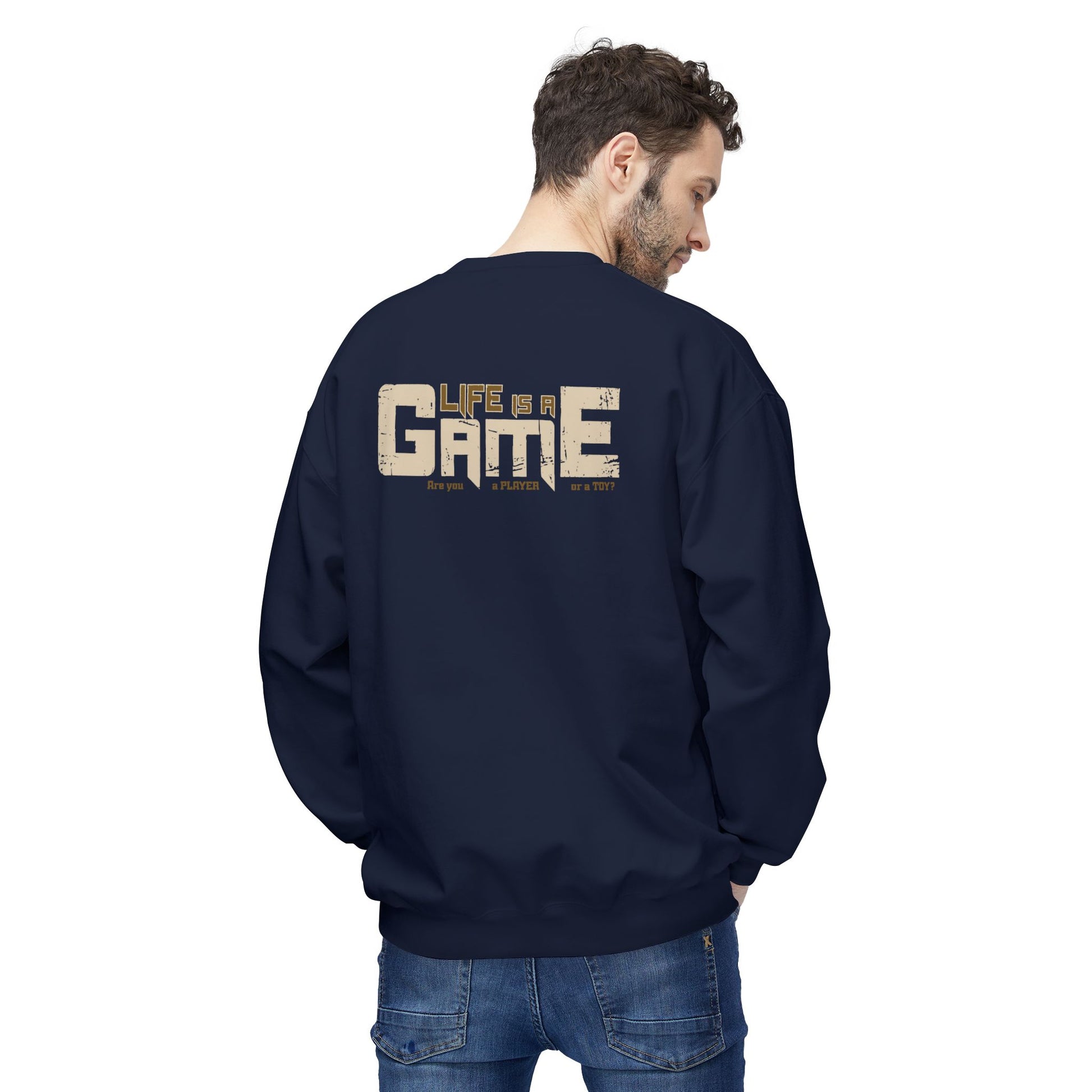 Game Life Unisex Sweatshirt, Soft Sweatshirt, Gamer Gift, Casual Wear, Birthday Gift, Inspirational Apparel