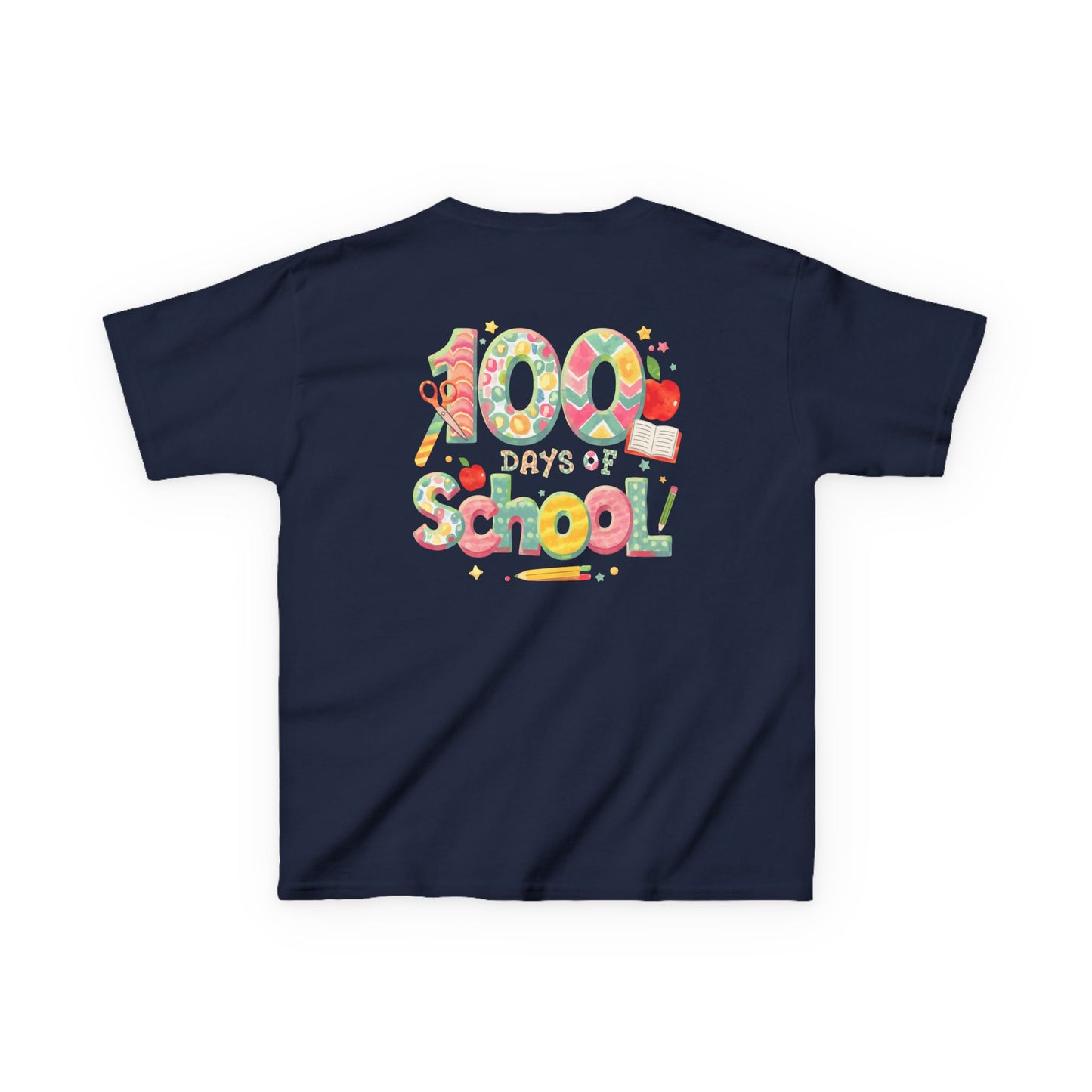 Kids School Celebration Tee - 100 Days of School, Class Shirt, Back to School Outfit, Fun Teacher Gift, Kids Education Apparel