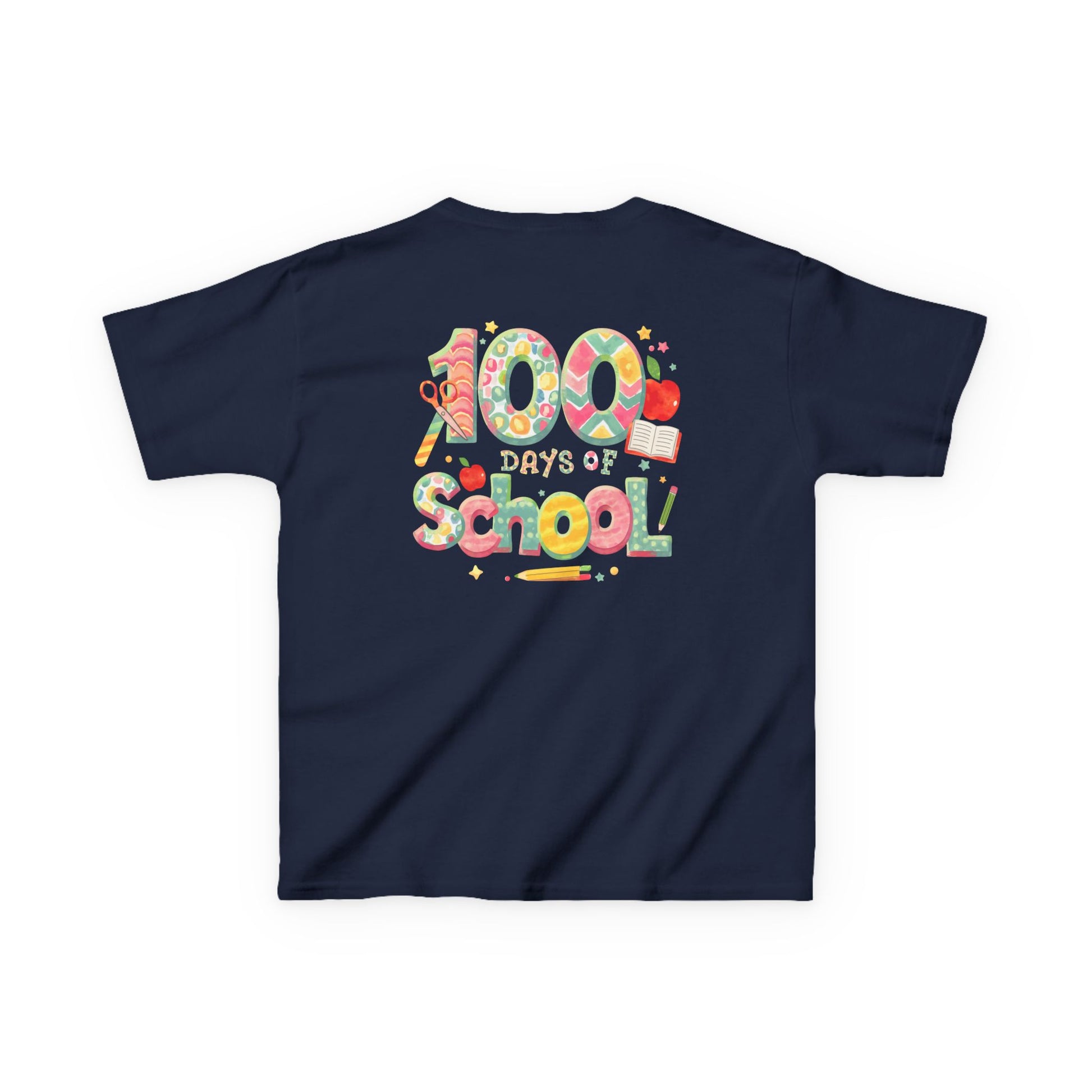 Kids School Celebration Tee - 100 Days of School, Class Shirt, Back to School Outfit, Fun Teacher Gift, Kids Education Apparel