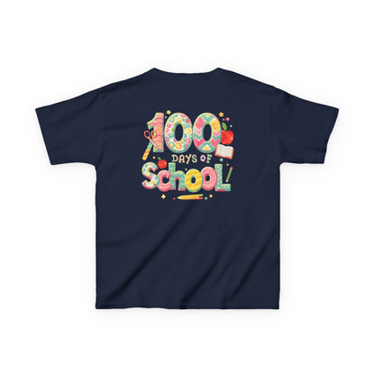 Kids School Celebration Tee - 100 Days of School, Class Shirt, Back to School Outfit, Fun Teacher Gift, Kids Education Apparel