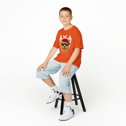 Fun Trendy Kids Tee, Cool Kid Shirt, Bear Graphic Tee, Gift for Boys, Casual Everyday Wear