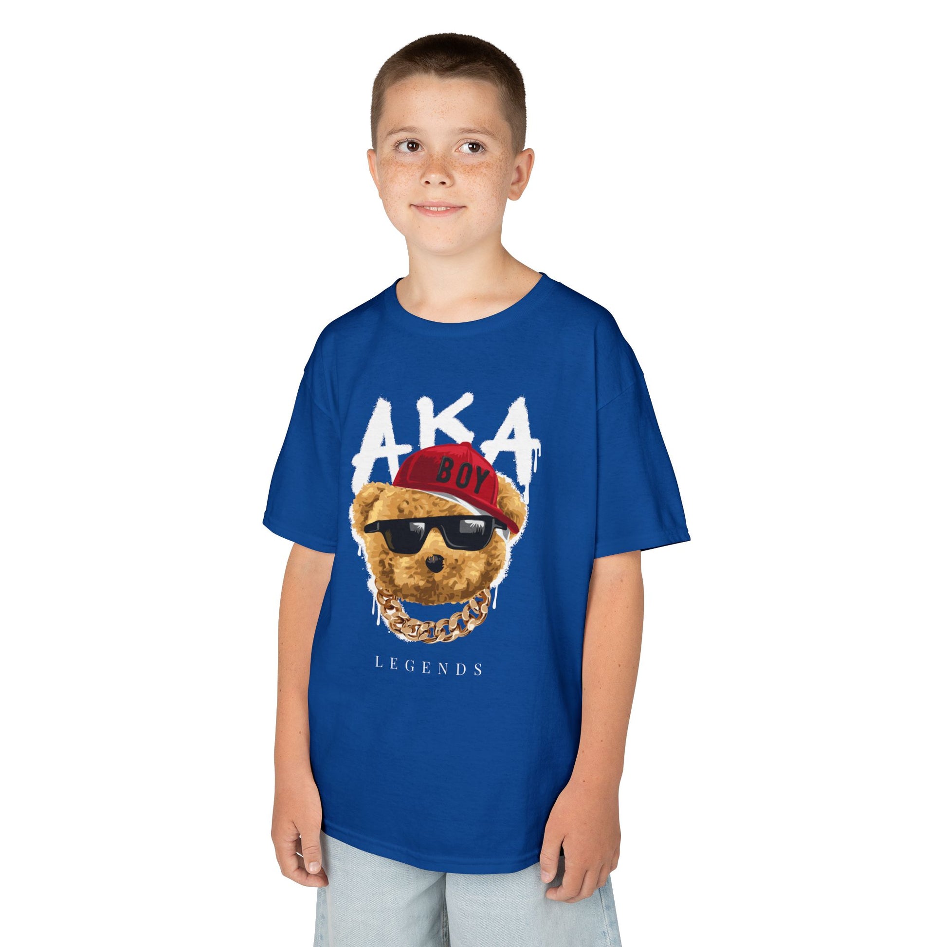 Fun Trendy Kids Tee, Cool Kid Shirt, Bear Graphic Tee, Gift for Boys, Casual Everyday Wear
