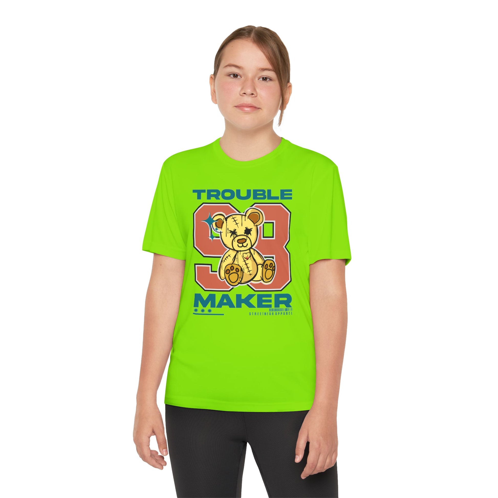 Youth Trouble Maker Tee - Fun Kids Fashion, Cute T-Shirt for Boys & Girls, Perfect for Birthdays & Playdates, Great Gift