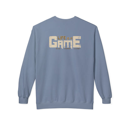 Game Life Unisex Sweatshirt, Soft Sweatshirt, Gamer Gift, Casual Wear, Birthday Gift, Inspirational Apparel