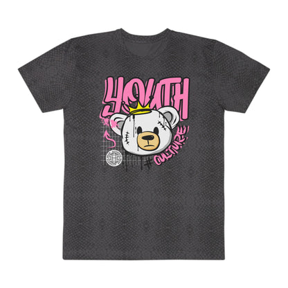 Urban Youth Culture Tee - Graphic T-Shirt, Streetwear Apparel, Trendy Shirt, Casual Wear, Hip-Hop Fashion Black Reptile