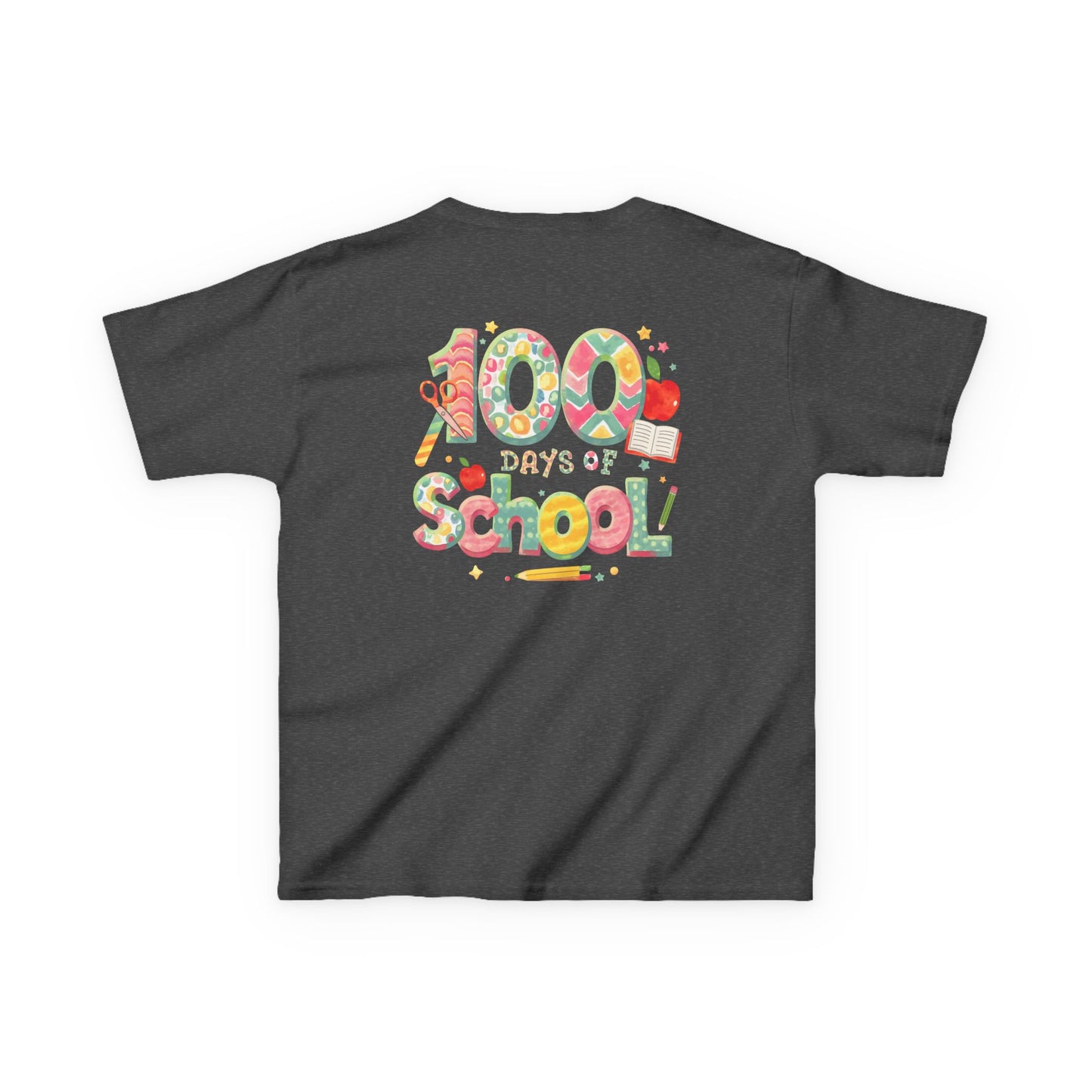 Kids School Celebration Tee - 100 Days of School, Class Shirt, Back to School Outfit, Fun Teacher Gift, Kids Education Apparel