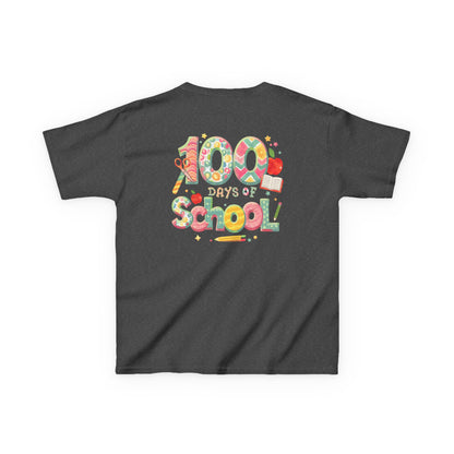 Kids School Celebration Tee - 100 Days of School, Class Shirt, Back to School Outfit, Fun Teacher Gift, Kids Education Apparel