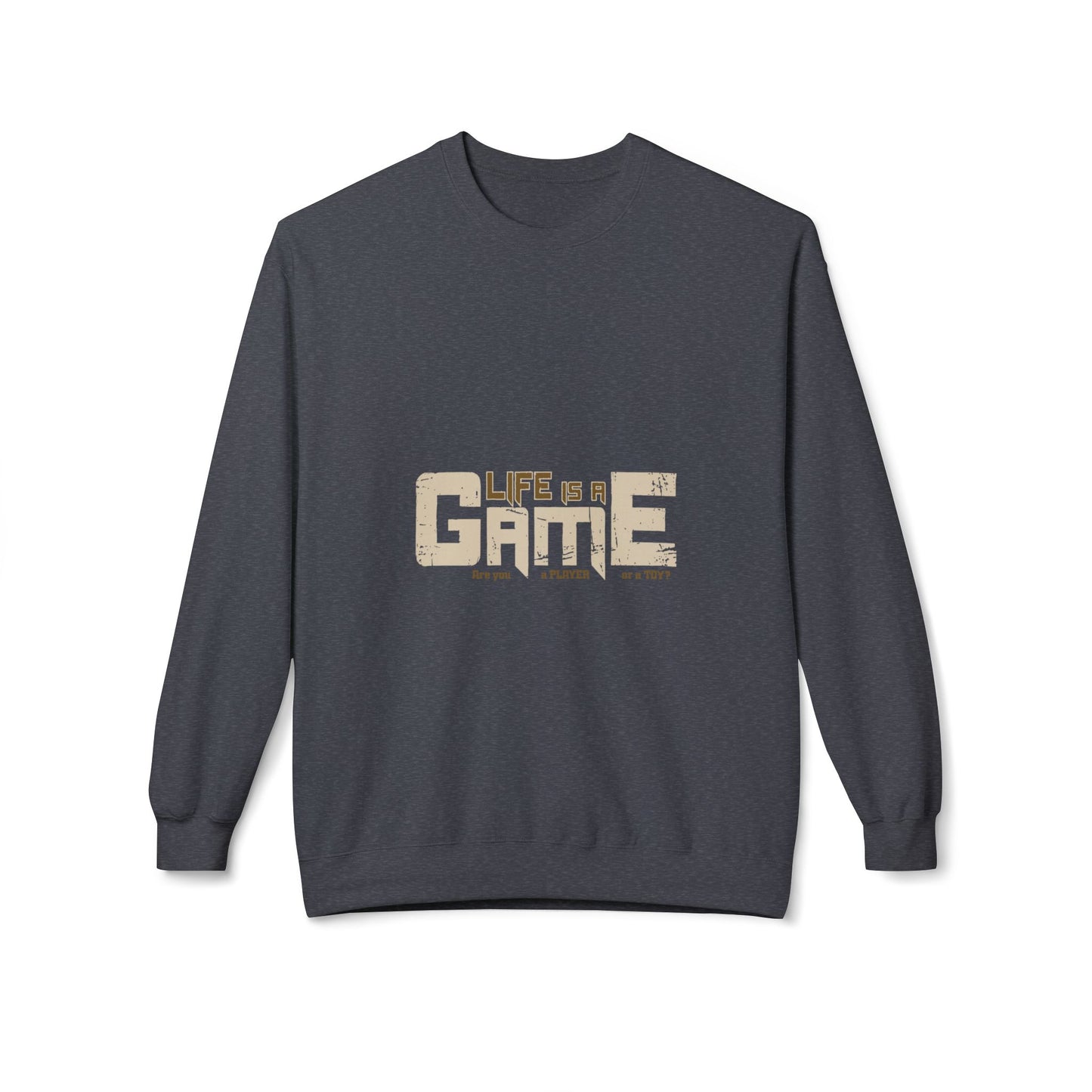Game Life Unisex Sweatshirt, Soft Sweatshirt, Gamer Gift, Casual Wear, Birthday Gift, Inspirational Apparel