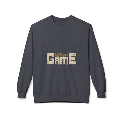Game Life Unisex Sweatshirt, Soft Sweatshirt, Gamer Gift, Casual Wear, Birthday Gift, Inspirational Apparel