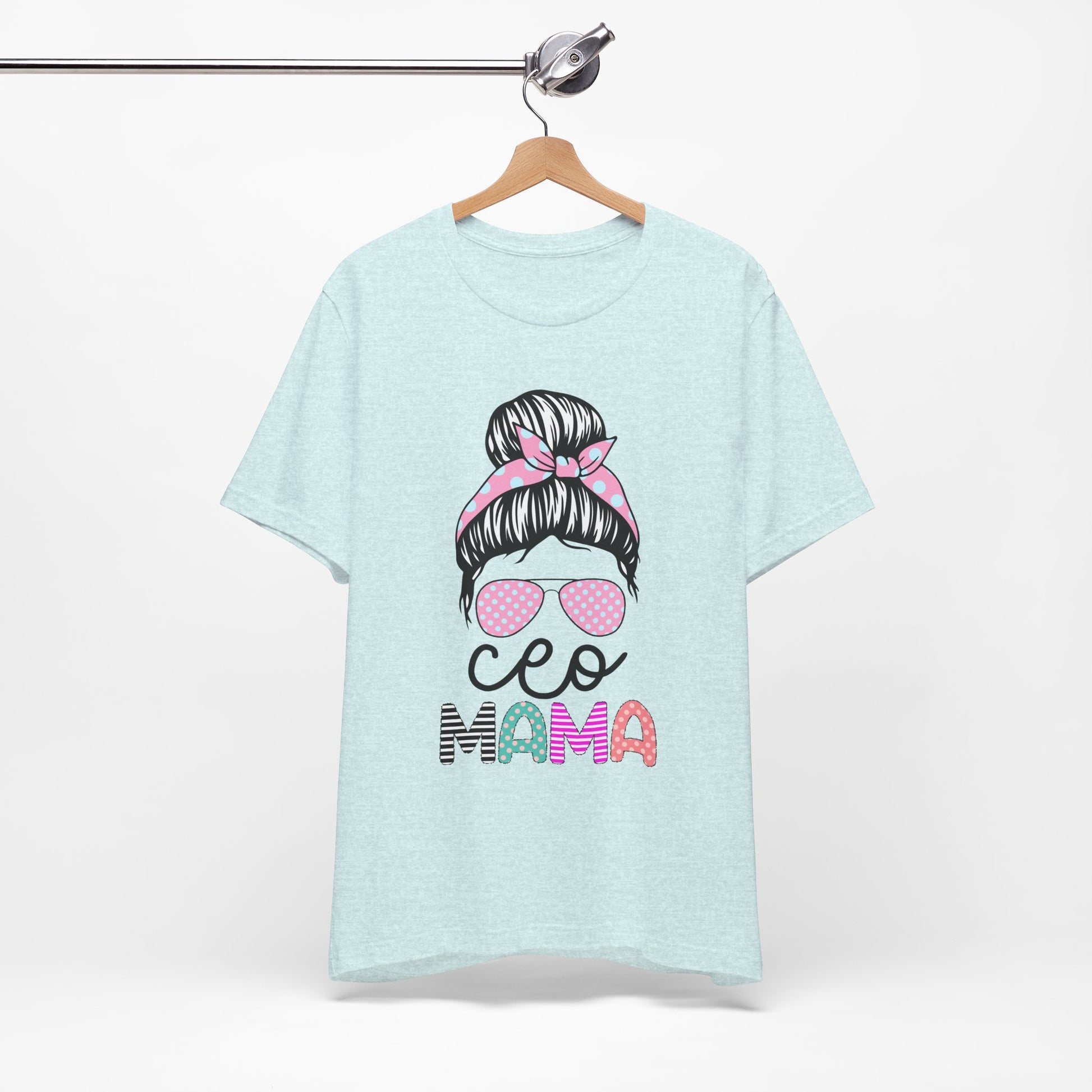 CEO Mama Graphic Tee, Unisex T-Shirt for Moms, Gift for New Mothers, Casual Summer Top, Fun Parenting Apparel, Mother's Day Gift